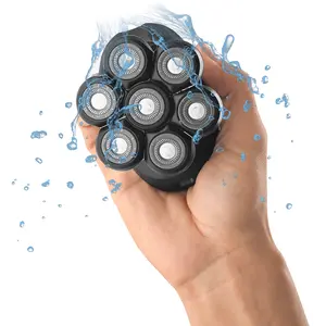 StyleCraft Ace Bald Head Shaver - Professional 7X Foil Bald Head Cordless Shaver with Supercharged Motor  Lightweight Water Proof