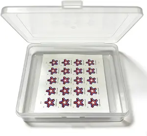 Sheet of 20 Stamps Storage case,Booklet Stamps Holder,Sheet Stamps Container,Sheet of 20 Stamps Box