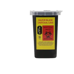 Disposable Razor Blade Storage Box, Disposable Razor Blade Disposal Box, Hairdressing Tool Access