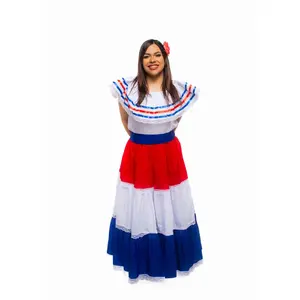 Costa Rican Traditional Women Fiesta Dress