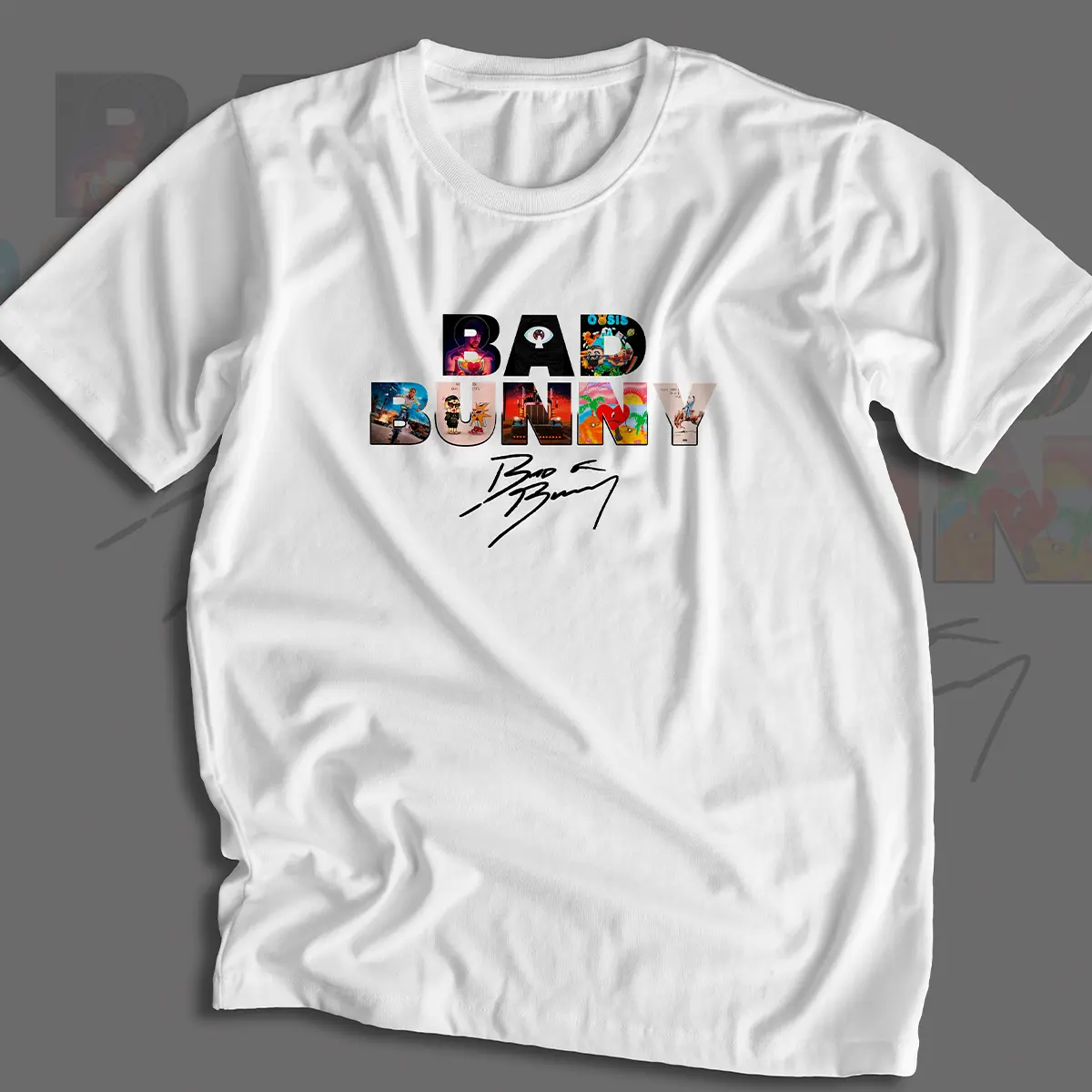 Bad Bunn Y Shirt Unisex Classic T-shirt Classic Cotton