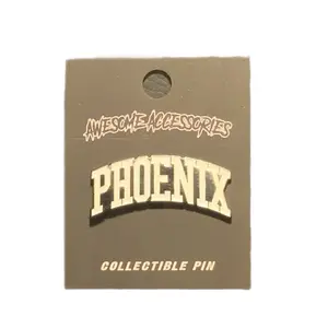 Awesome Accessories Phoenix Pin Gold Trend Fashion