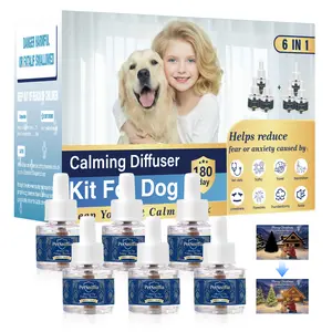 Dog ＆Cat Calming Diffuser (1–3–6 Pack)—Stops Peeing, Barking & Anxiety Diffuses Scent Scented Aroma Perfume Fragrance therapet