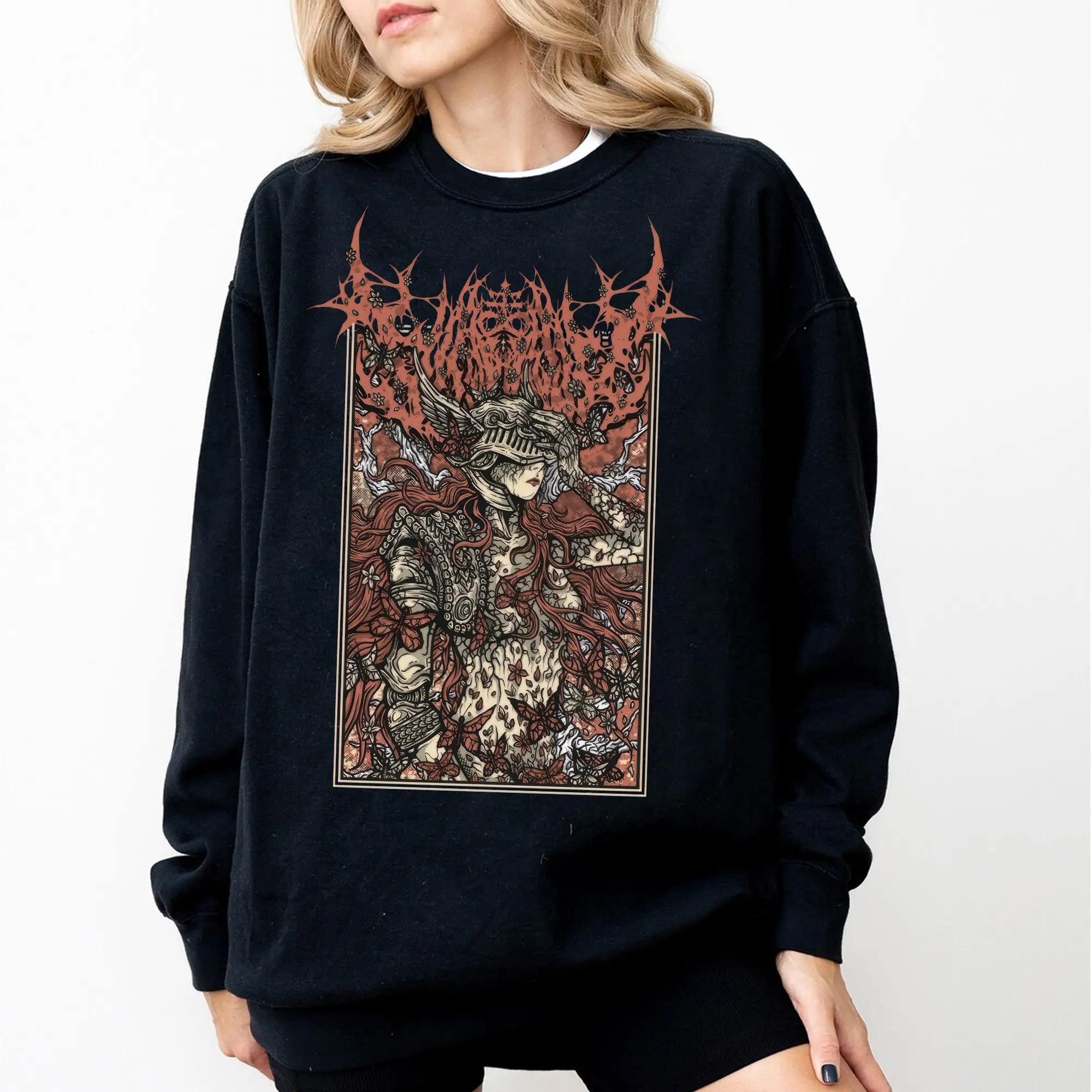 The Retro Style Elden Ring Sweatshirt, Vintage Game Sweatshirt, Gift for Men, Gift for Women, Crew Neck Sweatshirt, Trending Sweatshirt