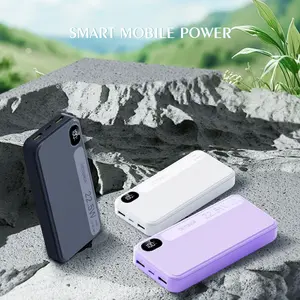 20000mah Power Bank, 22.5w Fast Charging Portable Charger, Usb C Input And Output, Led Display, Compatible With Iphone 17/16/15/14/13/12 Pro, Samsung, Google, Ipad Tablets And More