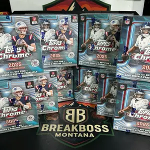 Break #36 PYT *10 Boxes* Pick Your Team (10) 2025 Topps Chrome Megas
