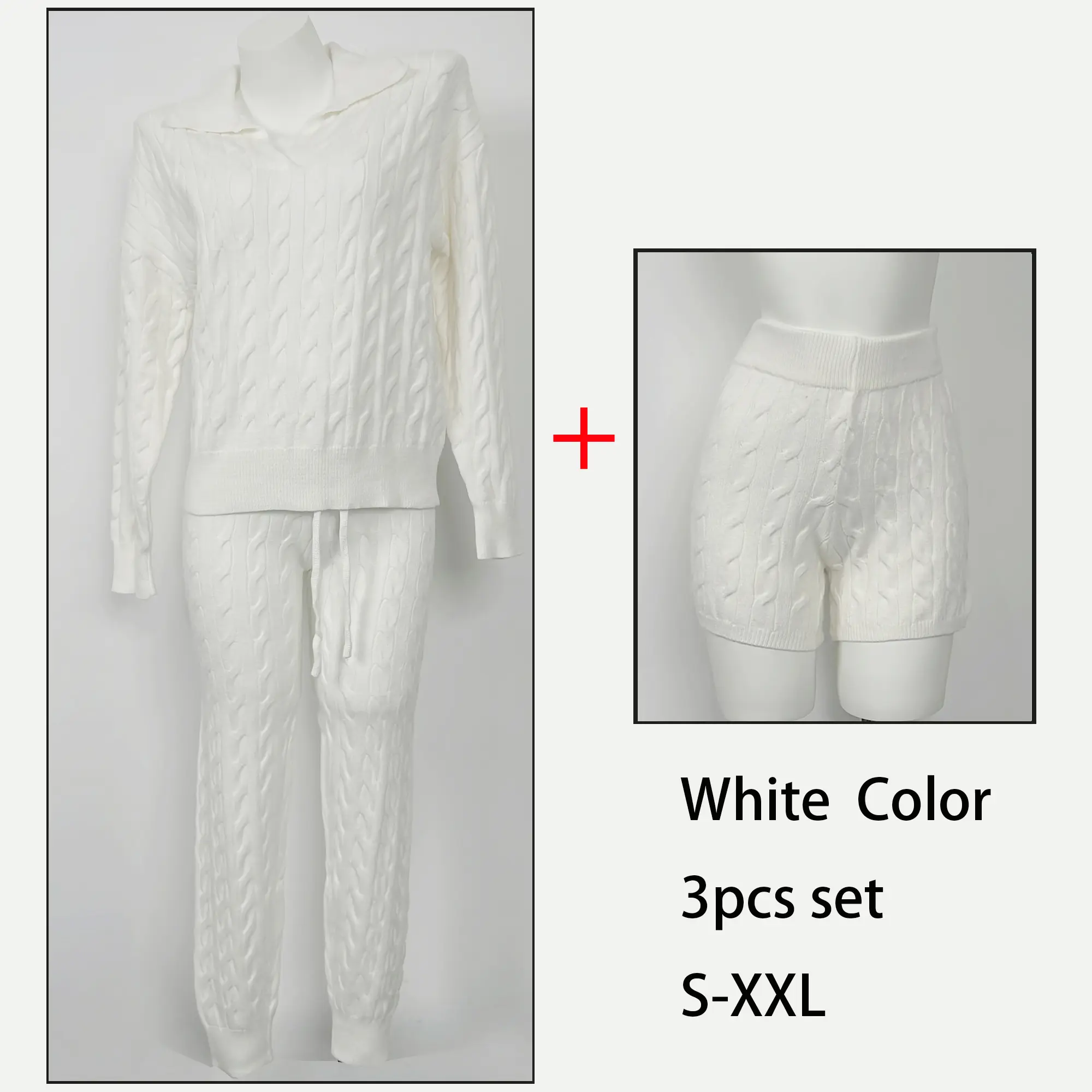 White (3pcs set)