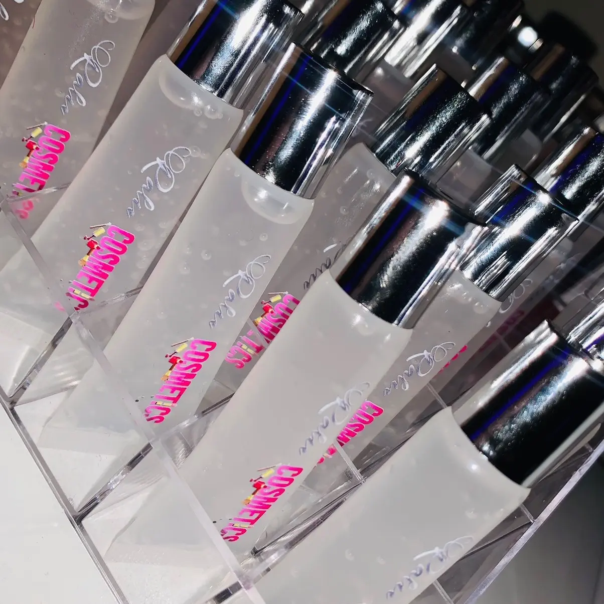 Clear Lipgloss Coconut Scented 10ml - Hydrating Glossy Moisture Makeup - Lipstick, Moisturizer
