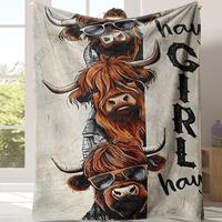 Khaki Sunglasses Cow