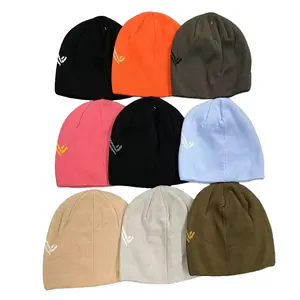Y2K Embroidered Beanie Hat, Soft Knit Streetwear Skull Cap, Unisex Winter Beanie for Men Women, Aesthetic Hip Hop Hat