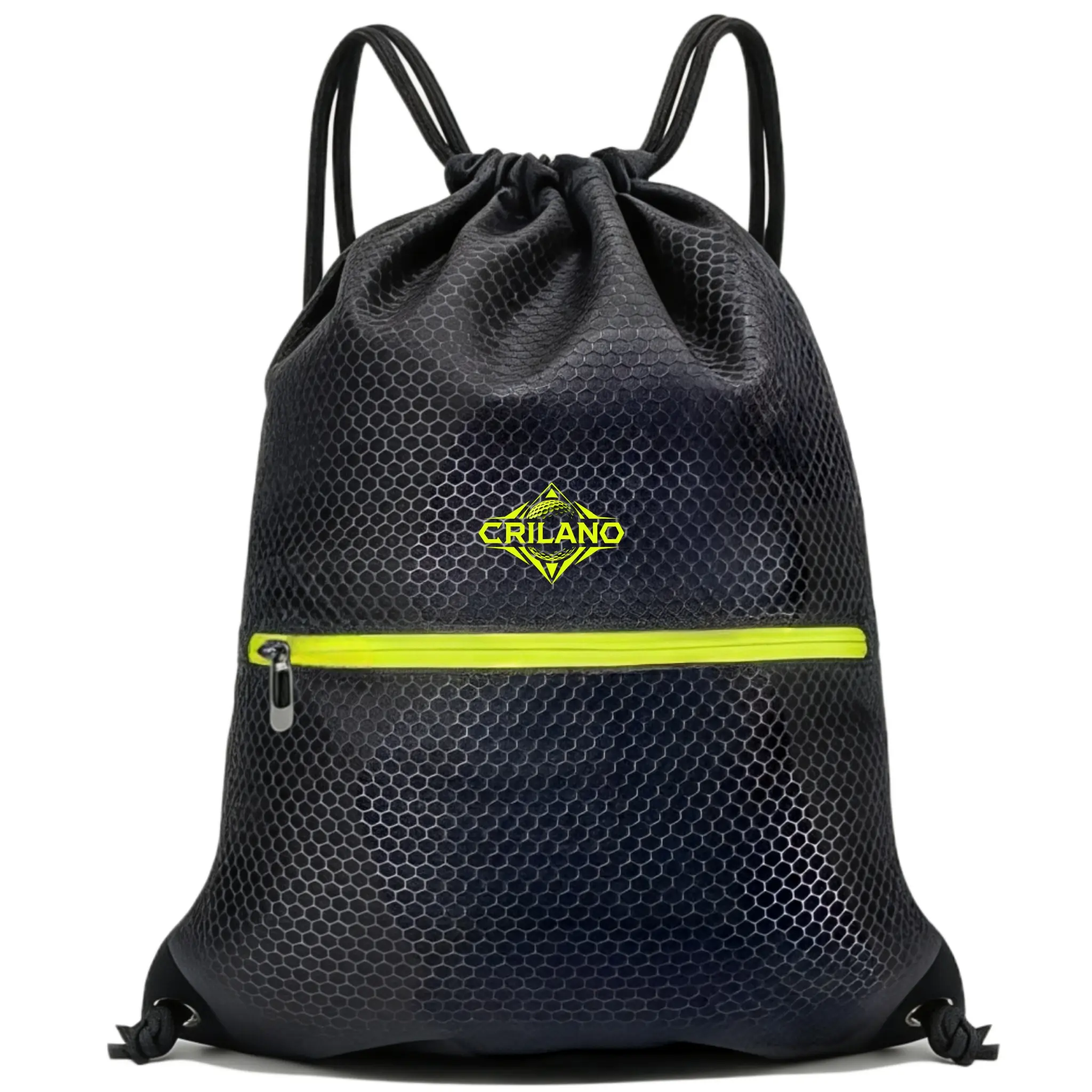 Solid Sport Cinch Sack, Smell Proof Backpack with Drawstring Top for Gym, Soccer, and All Seasons Sports, Gym Use, Sport Bag