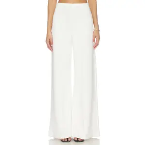 Ripley Rader Scuba Wide Leg Pant in Off-white