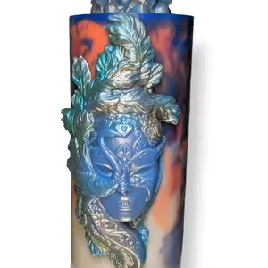 Cosmic Phoenix 18oz Soy & Beeswax Candle with Halo Glow, 140+ Hours Burn Time, Phthalate-Free Fragrance, Eco-Friendly Design favorite candles