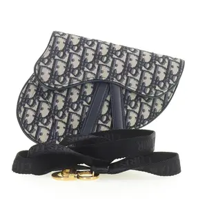 Pre-owned Dior Saddle Vintage Saddle Saddle Waist Bag 19*3*14cm th36067017