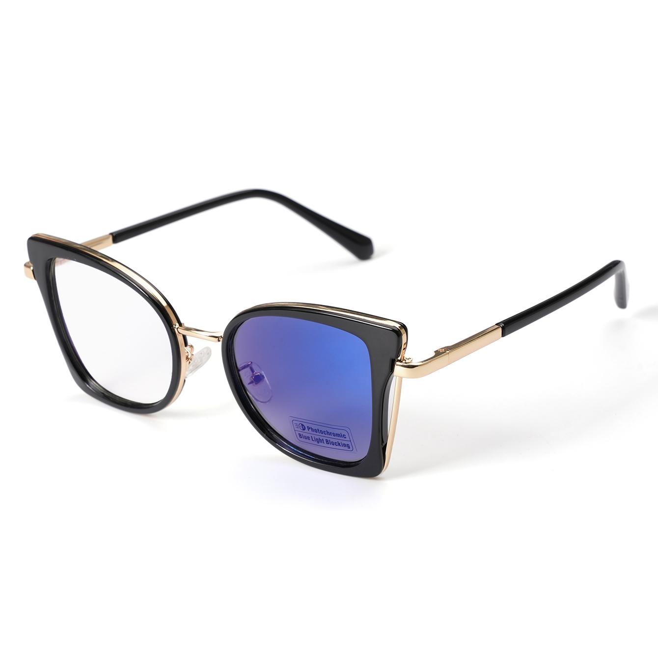 Original design, new trendy cat’s-eye sunglasses that change color when exposed to UV rays. Stylish, personalized, UV-protective, and sun-protective sunglasses suitable for both men and women.