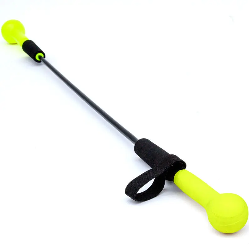 Baseball Swing Trainer - QUICKPLAY Target Swing Stick with 3 in and 2 in Hitting Targets, Shock-Absorbing Foam Grip, Wrist Strap, 1.3 lb