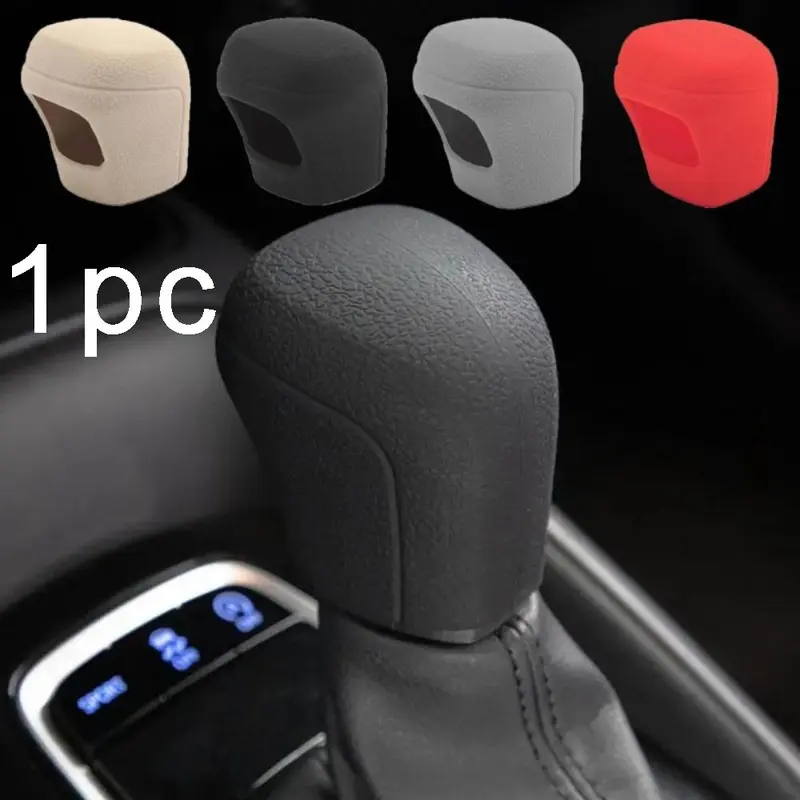 1pc Car Silicone Automatic Gear Shift Knob Cover Shifter Knob Universal Fit Shifter Handle For Toyota For C-HR For Camry For Corolla