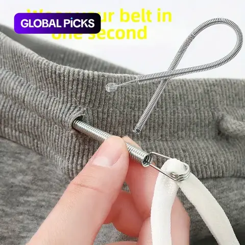 Efficient Threading Tool for Easy Sewing, Versatile Spring-Loaded Needle Threader for Home Use, Multi-Purpose Tool for Elastic Waistbands and Cords, Sewing Tools and Craft Supplies, Sewing Accessories, Sewing Products #GLOBAL PICKS
