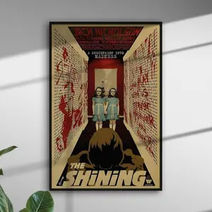The Shining Poster | Movie Poster | Room Decor | Wall Decor | TV Decor | Poster Gift | Vintage Poster 7