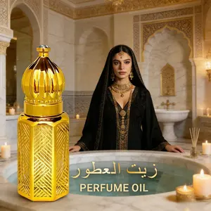 Dubai Fragrance 10ML Middle Eastern Rollerball Perfume for Women, Long-Lasting Luxury Scent, Elegant Fragrance, Alcohol-Free Essential Oil, Portable Court Perfume