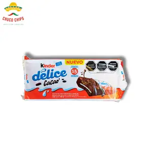 Kinder Delice Cacao 5/10/15/20 pack Chocolate Snack Dessert Delicious rich chocolaty flavor