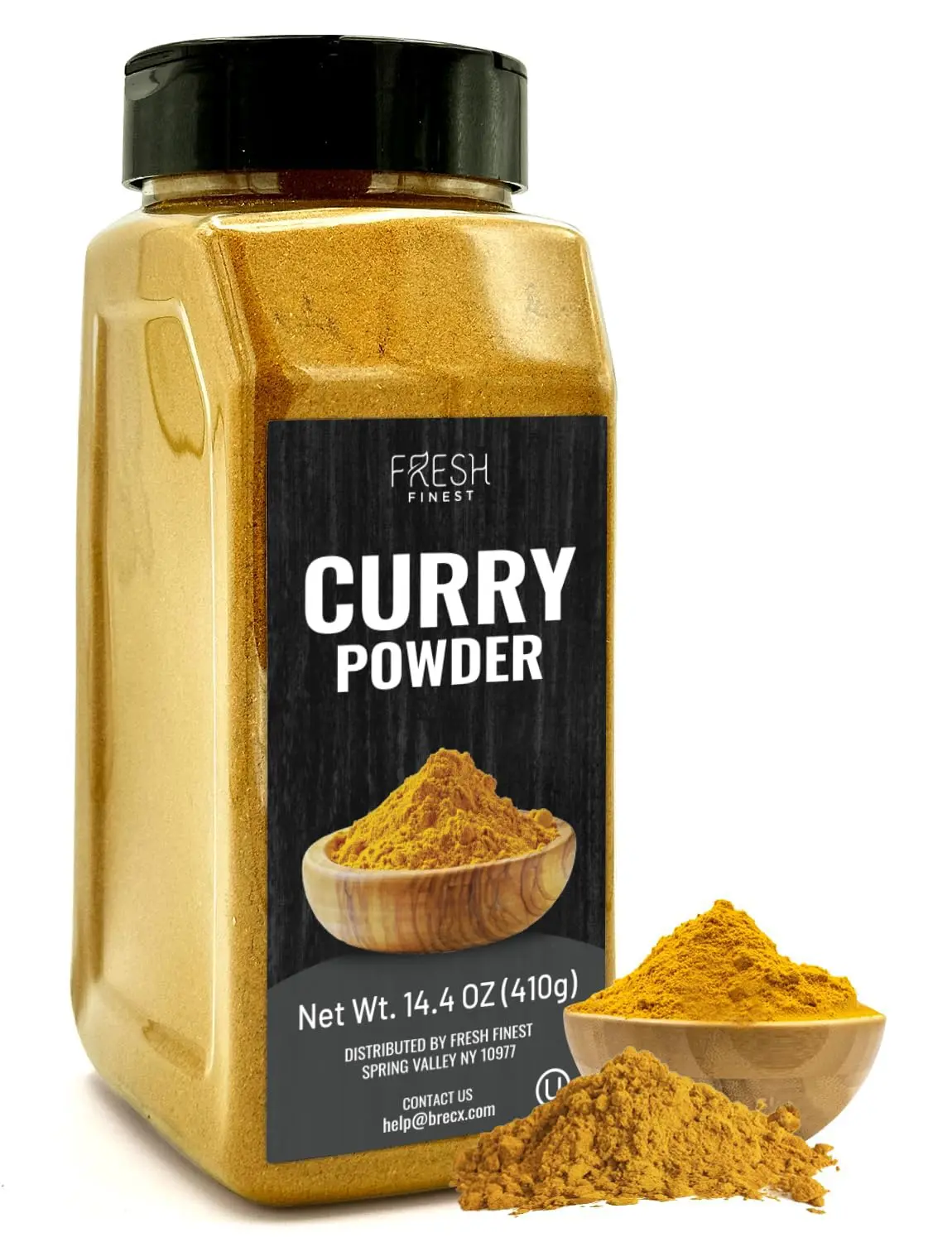 Fresh Finest Curry Powder - 14.46oz (410G) - Authentic Blend of Spices, Perfect for Culinary Adventures, Securely Packaged Flavor
