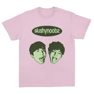 Slushy Noobz Graphic Tee – YouTuber Merch for Fans, Back to School Style
