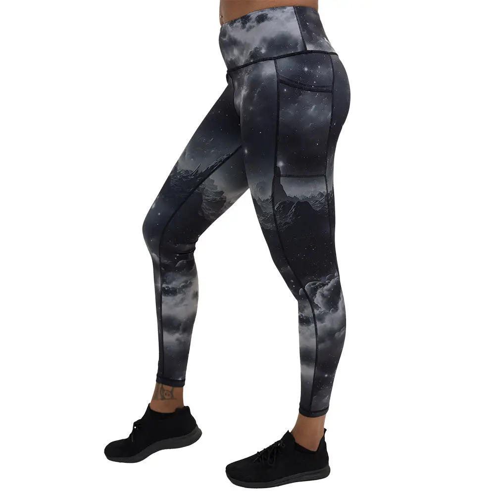 CVG The Unknown Leggings Athleisure Style Bottoms, High Waisted Leggings, Activewear For Fitness, Athleisure Fitness Pants, Gym Fitness Activewear
