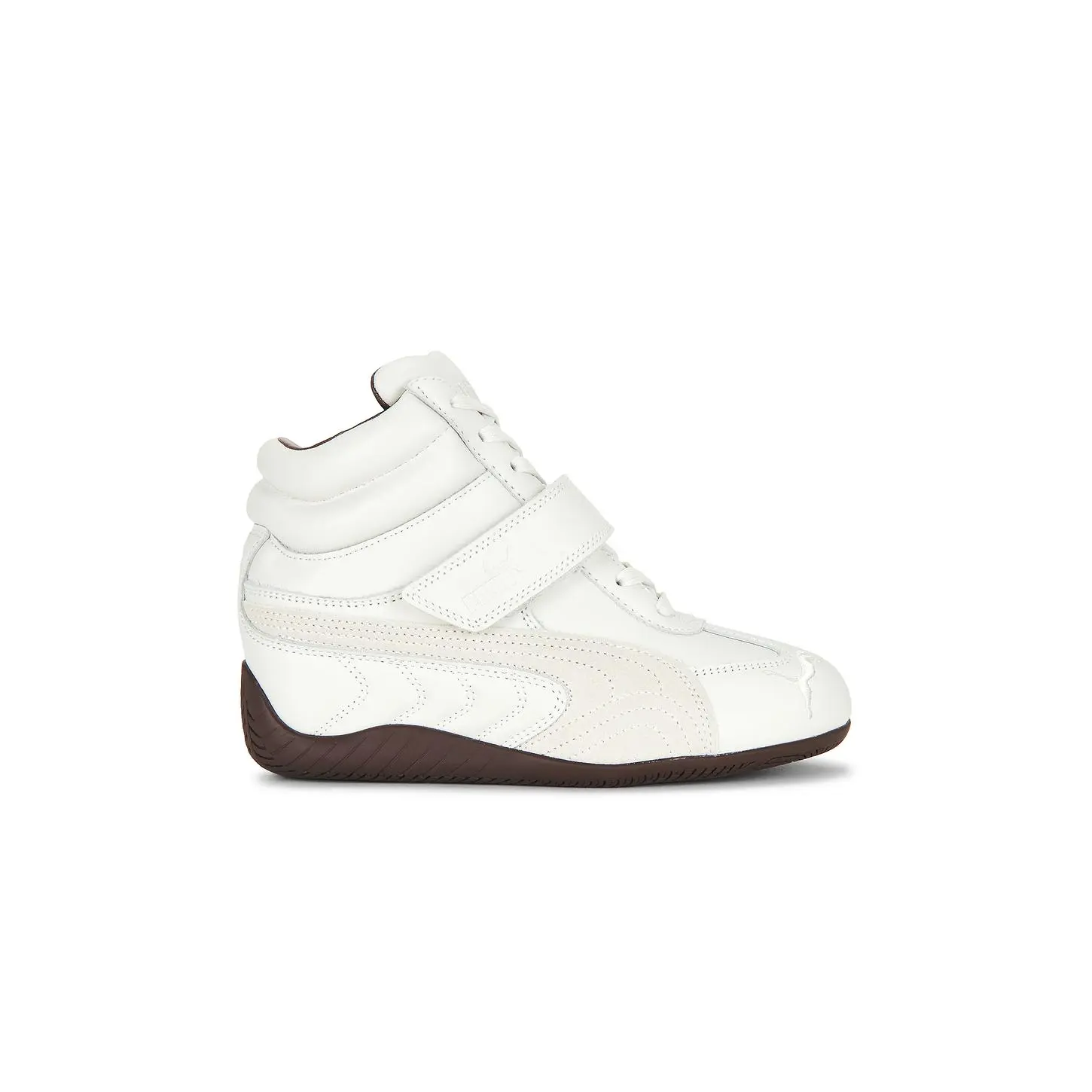 Puma Select Speedcat Wedge Sneaker in Vapor Gray & Puma White