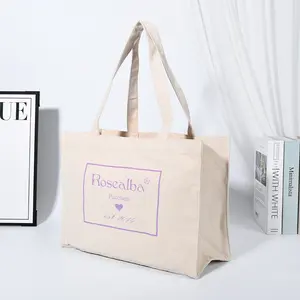 Canvas bag custom canvas bag handbag eco-friendly bag shopping bag custom advertising cotton cloth blank bag