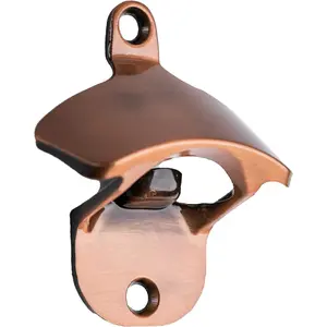 Outdoor Bottle Opener Wall Mounted - Style   Bottle Opener that Catches Caps - Easy to Install and Incredibly Convenient