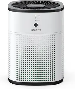 MORENTO MR1800 Air Purifier - 3-Stage Filtration, 360° Air Intake, USB Rechargeable, Portable, Effective Against Pets & Allergies, Ideal Gift