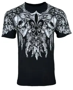 Xtreme Couture by Affliction Men's T-Shirt Gatherer Crewneck Menswear