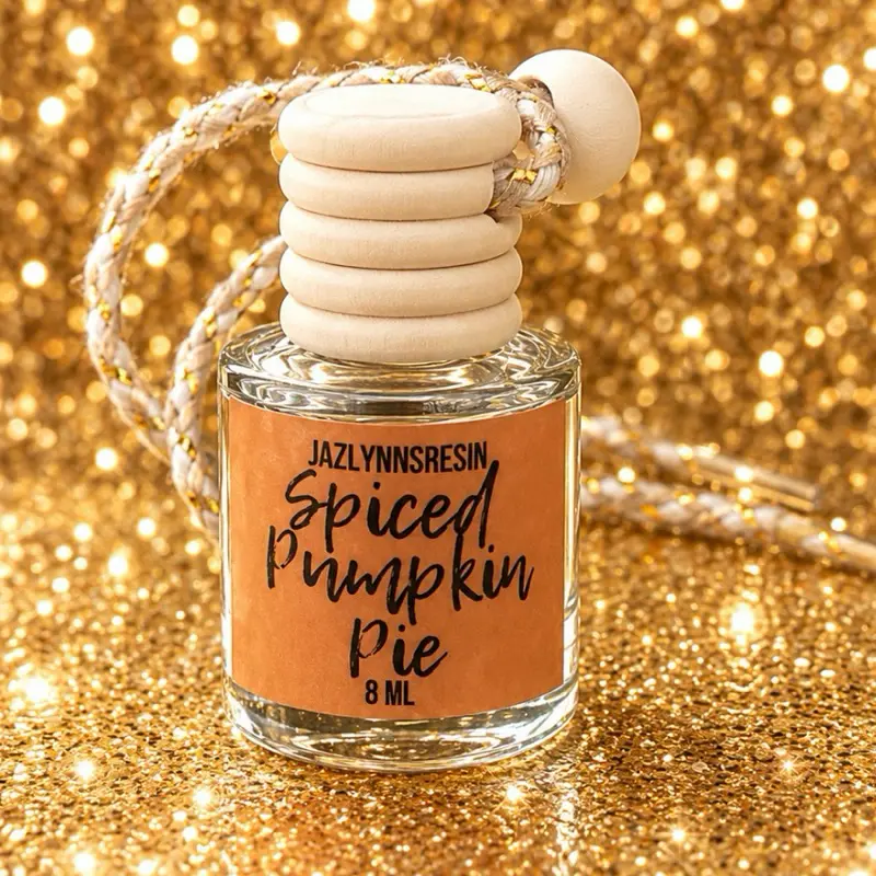 Spiced Pumpkin Pie Car Air Freshener