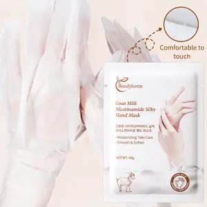 Goat Milk Niacinamide Hand & Foot Mask Set 5 Pairs – Deep Moisturizing, Brightening & Repairing Gloves and Socks Spa Treatment