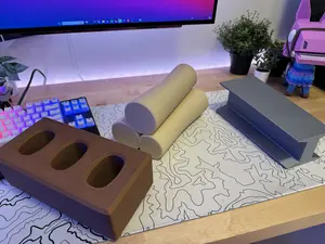 MASSIVE! Fort Building Material & Pickaxe Inspired Prop - Medallion Co. - Fort Game Material Prop - Gag Gift - Gift for Gamers - irl Fort mats