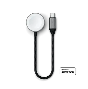 Satechi USB-C Fast Charging Cable for Apple Watch - MFi Certified, 5W Magnetic Charger, Series 1-11/Ultra/SE
