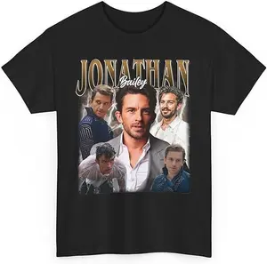 Jonathan Bailey Shirt, Jonathan Bailey Vintage Shirt, Jonathan Bailey Retro 90s Tshirt