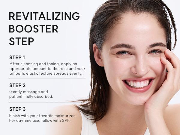 NAD+ Time-Rewind Booster Shot, Firming & Revitalizing Serum with 5% NAD+ Complex, Peptides & Resveratrol, 1.01 fl. oz.