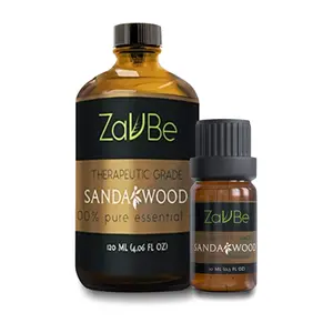 ZAVBE Sandalwood Essential Oil (Santalum Album) | 100% Pure, Undiluted, Natural, Therapeutic Grade