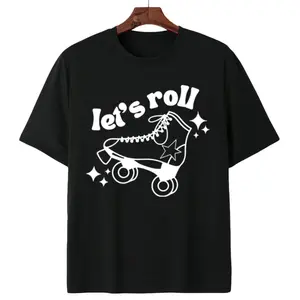 Let's Roll Shirt, Roller Skate T-Shirt, Roller Skating Gifts, 80s Shirt, Skater Shirt,Roller Derby Shirt,Roller Unisex Tee,Summer Tee