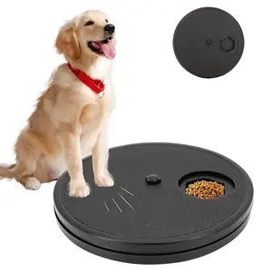 Dog Nail Scratch Board - 3 in 1 Rotatable Round Dog Scratch Pad for Nails with Treat Box, Dog Nail File Toy, Scratching Board for Dogs,Shorten Dog’s Side Nail Easier for Small and Large Dogs, Grooming