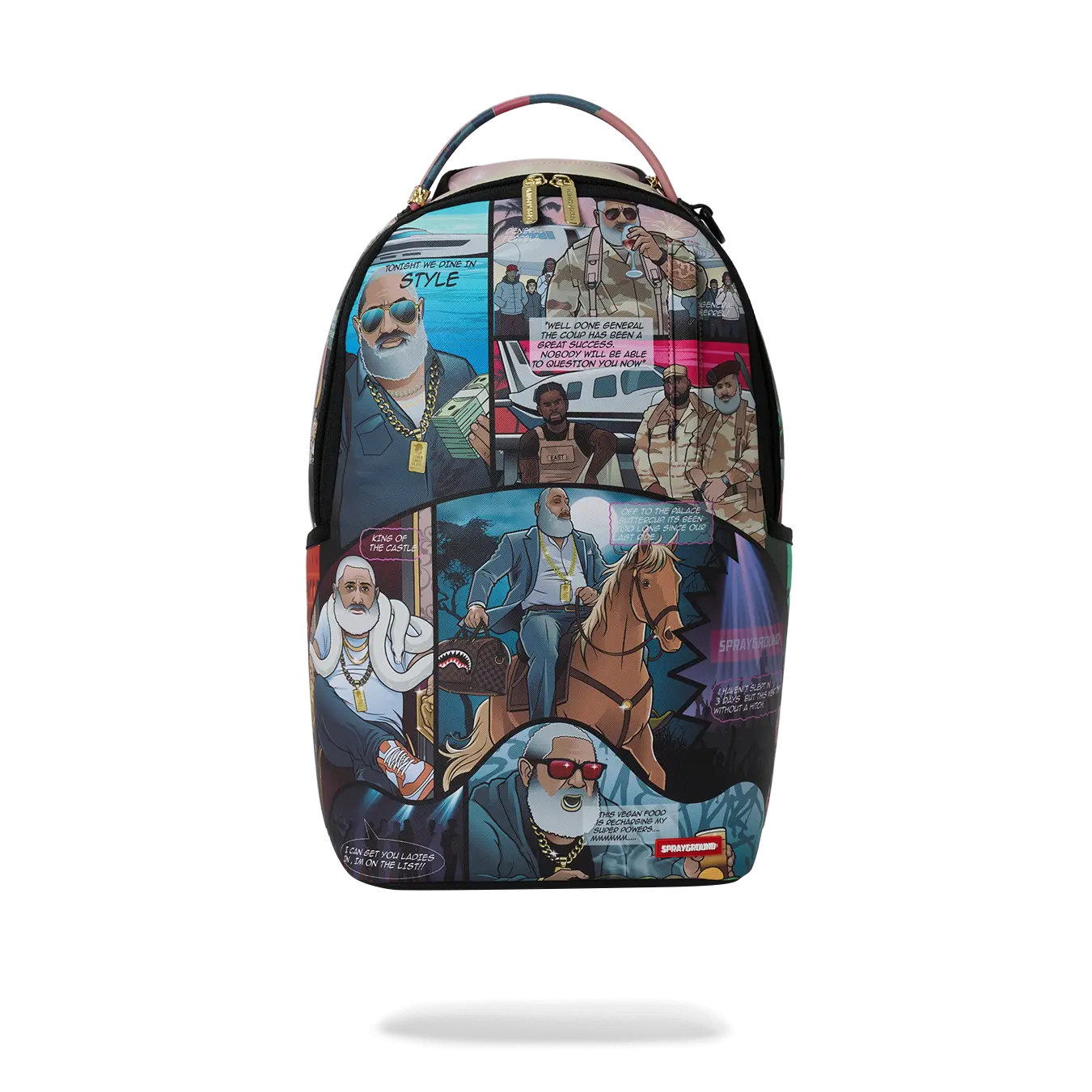 JAMES FIRST CLASS COMIC BACKPACK