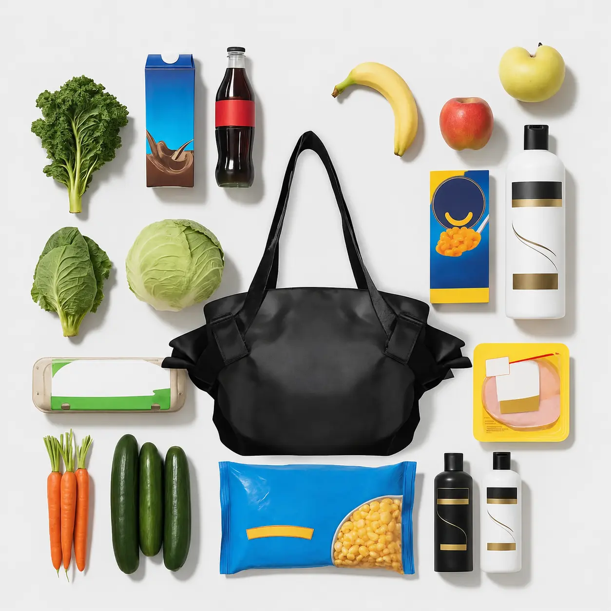 Expandable Camping Tote Bag-Waterproof, Large Capacity Outdoor Carryall Bag with Shoulder Strap, Foldable Picnic, Beach, Grocery & Travel Storage Bag