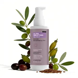 Hydrating Hair Essence with Jojoba Oil & Grapeseed Oil, Gentle Moisturizing Care for Frizzy Hair, Anti Frizz Serum, Lightweight Shine Daily Hair Treatment, Haircare Repair, Plant Extract Haircare