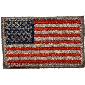 Mini USA Flag Patches - 1.25" x 2"