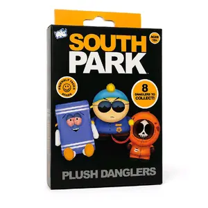 South Park Plush Danglers Blind Box Collectible Figure Keychain Mystery Pack