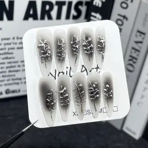 Daxiuga Handmade Press On False Nails-Scorpio