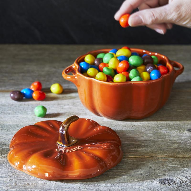 STAUB Petite Pumpkin Cocotte, 16-oz, Ceramic