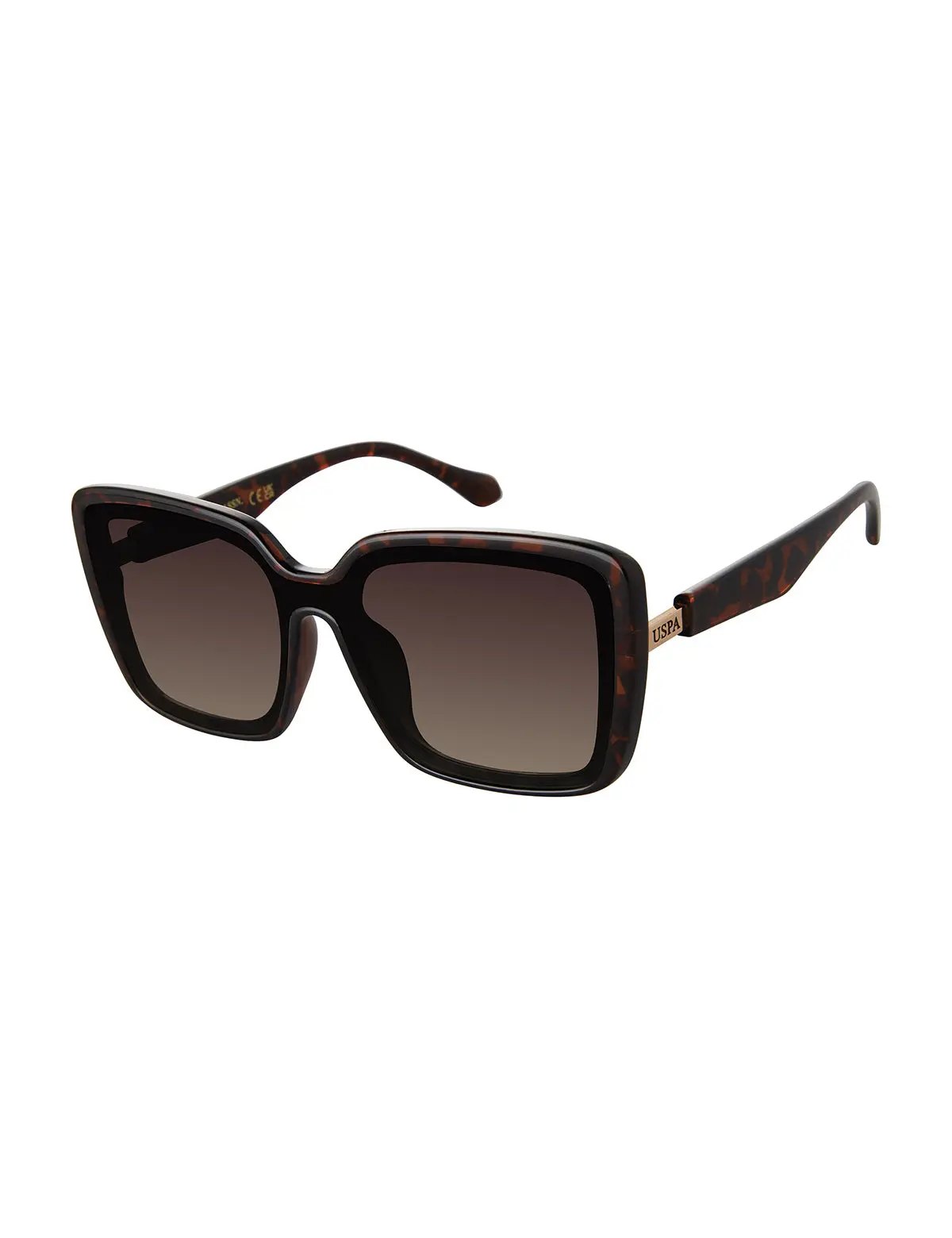 SCULPTED SQUARE GRADIENT SUNGLASSES